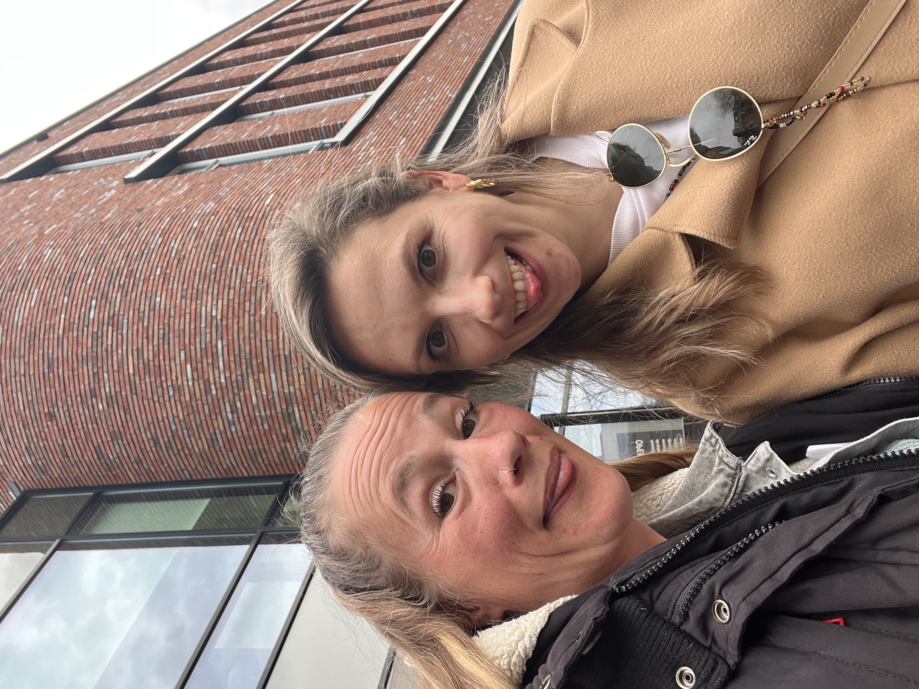 Selfie van Team Piet bij Bij Anton