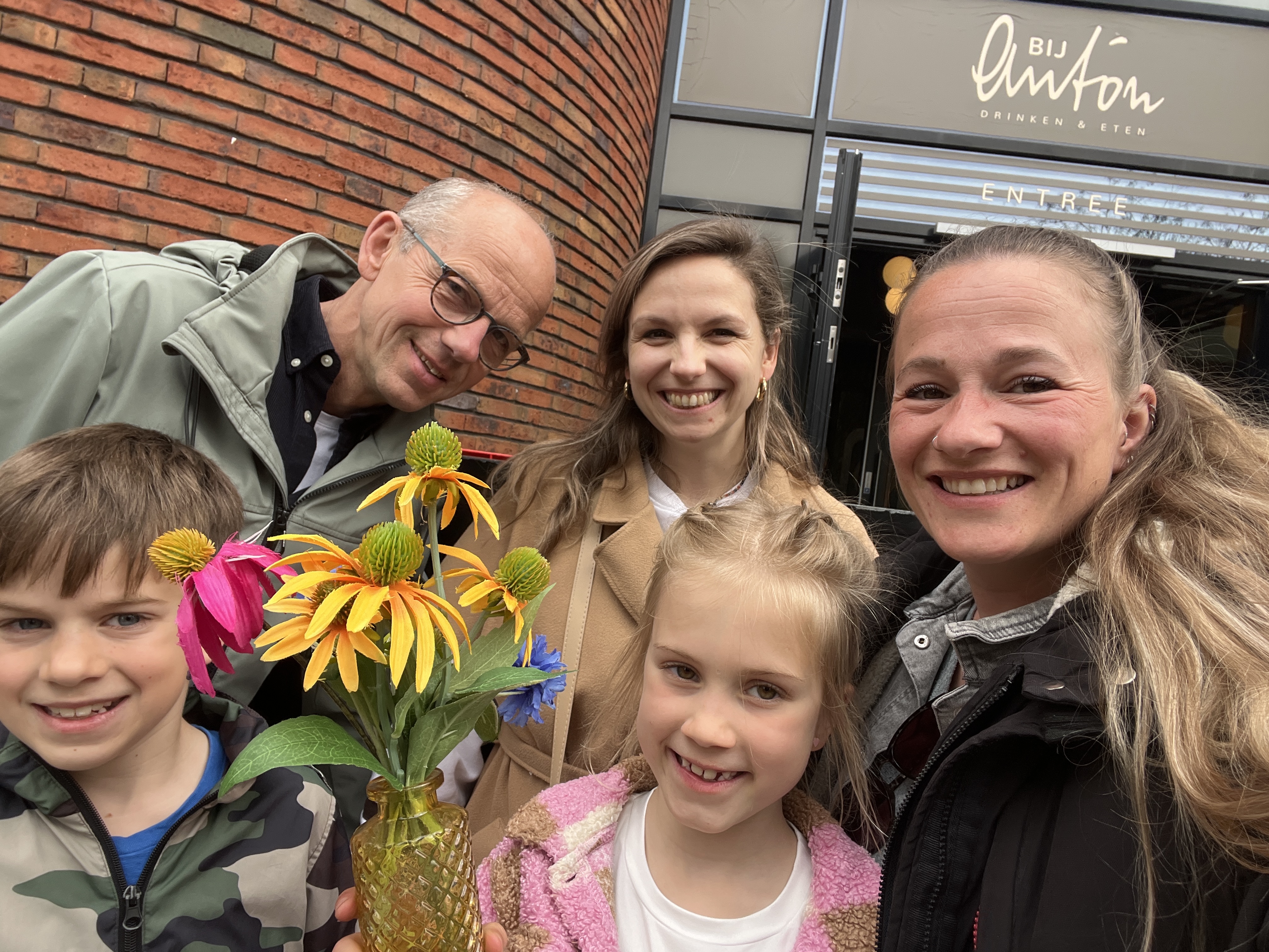 Selfie van Team Piet bij Compupower
